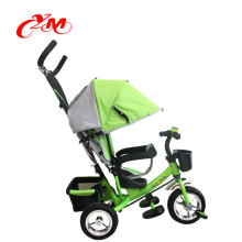 wholesale baby carrier tricycle from Alibaba/factory low price tricycle for baby/new toys baby tricycle with push bar